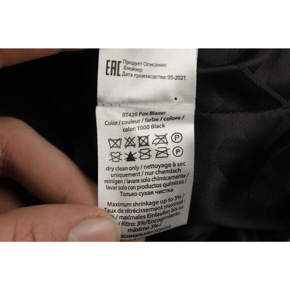 Rotate Birger Christensen Double-Breast Faux Leather Women Oversize Blazer US 8 - Picture 8 of 11